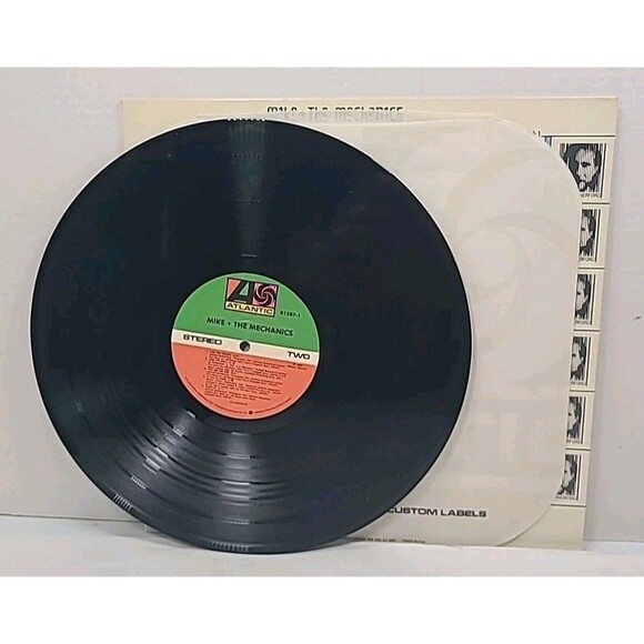 Mike And The Mechanics Debut Self Titled Record Vinyl LP 1985 - Picture 4 of 4